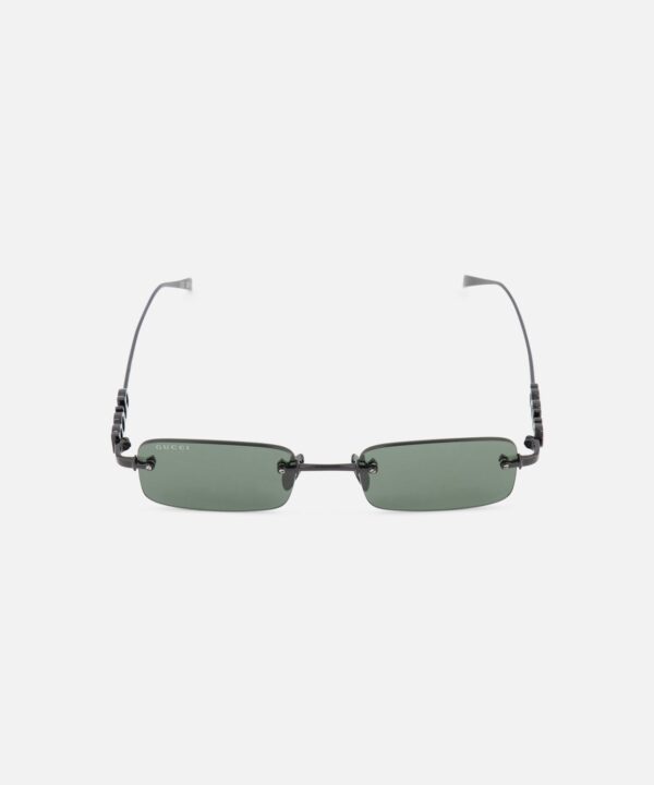 Gucci Rectangular Black Sunglasses