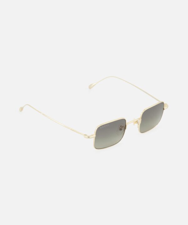 Alternative view of Gucci Square Gold Sunglasses
