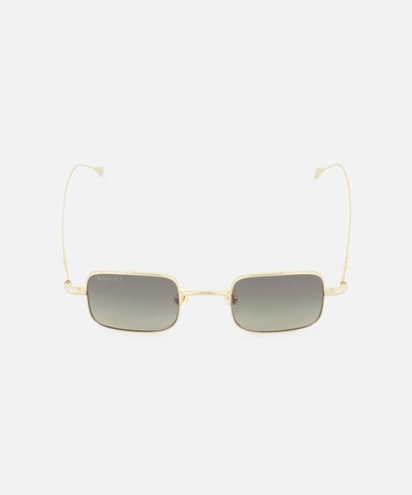 Gucci Square Gold Sunglasses