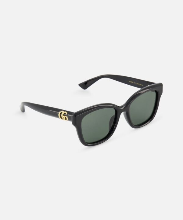 Alternative view of Gucci Round Black Sunglasses