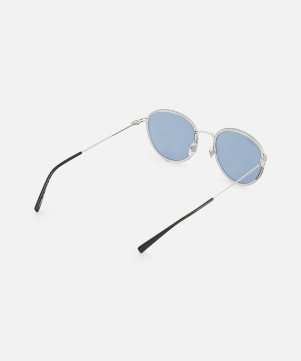 Gucci Round Silver Sunglasses - Image 3