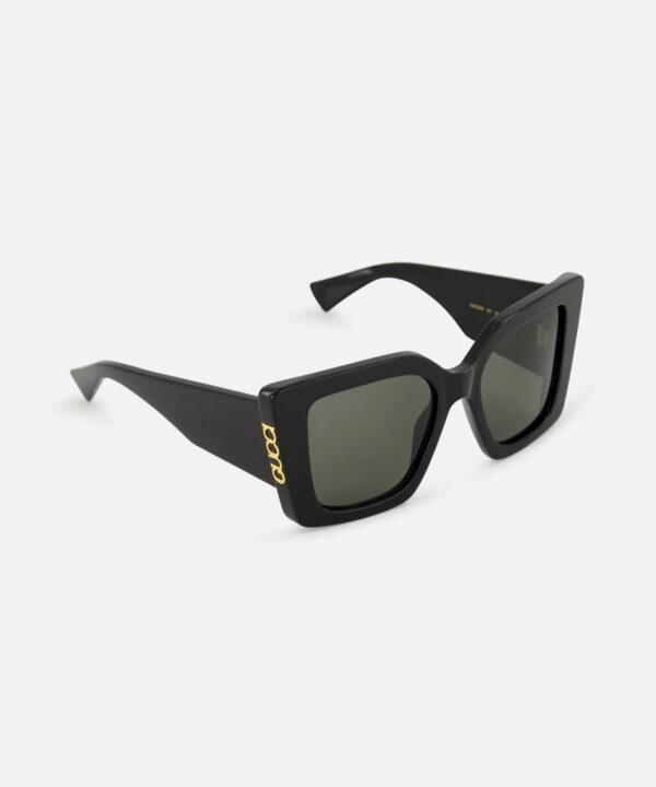 Alternative view of Gucci Butterfly Black Sunglasses