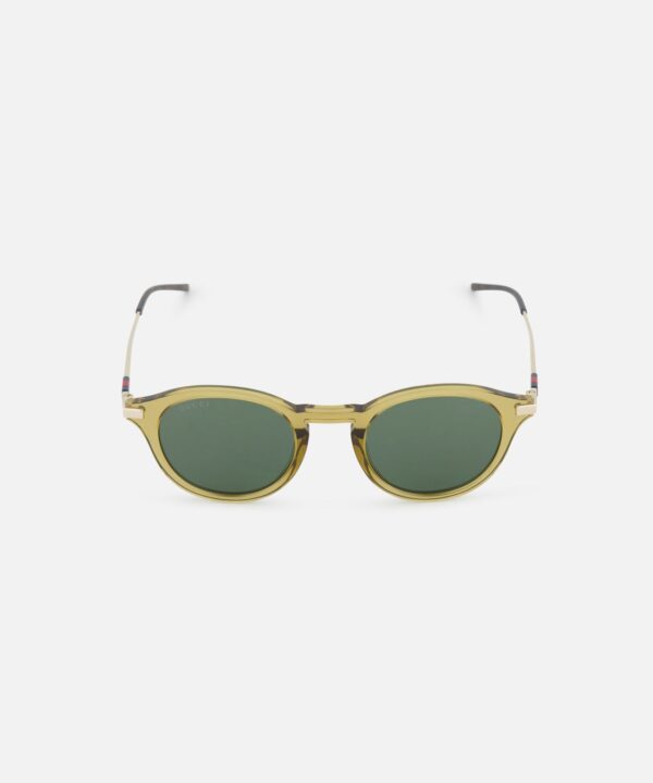 Gucci Round Brown Sunglasses