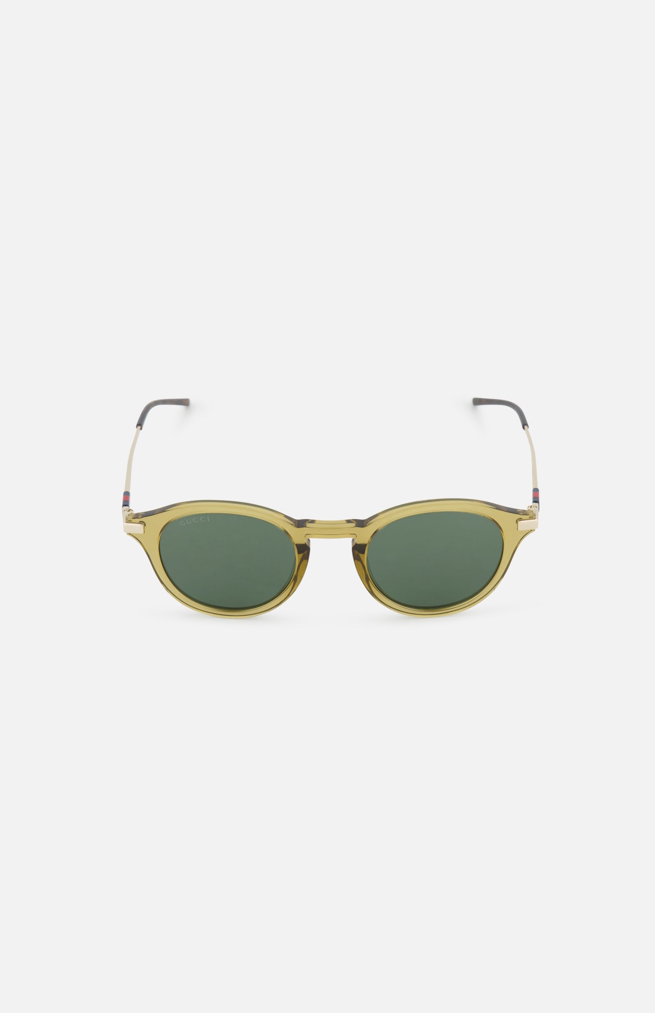 Gucci Round Brown Sunglasses