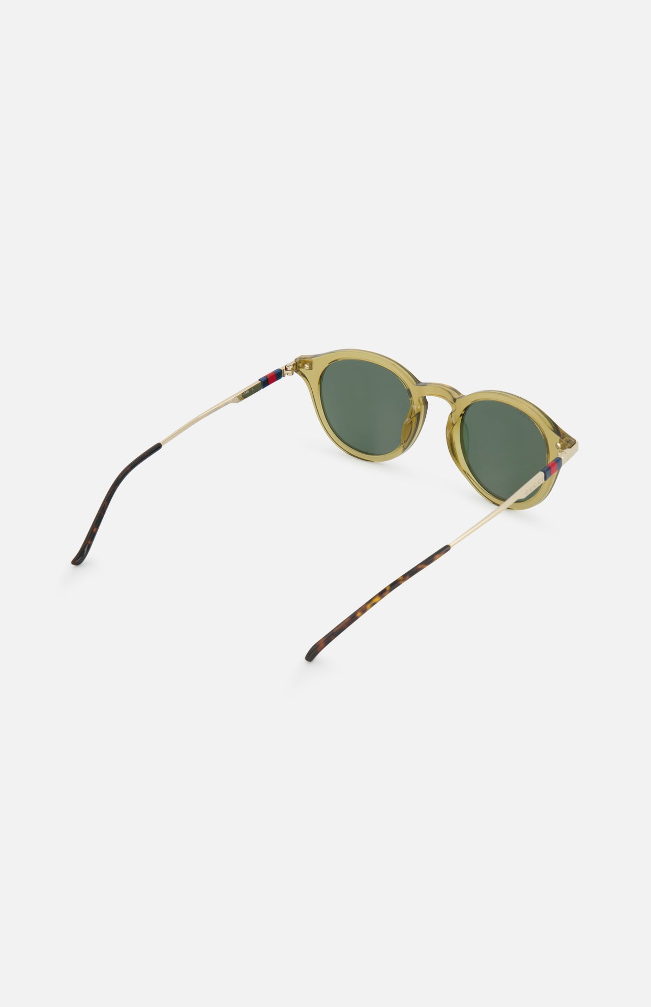 Gucci Round Brown Sunglasses - Image 3