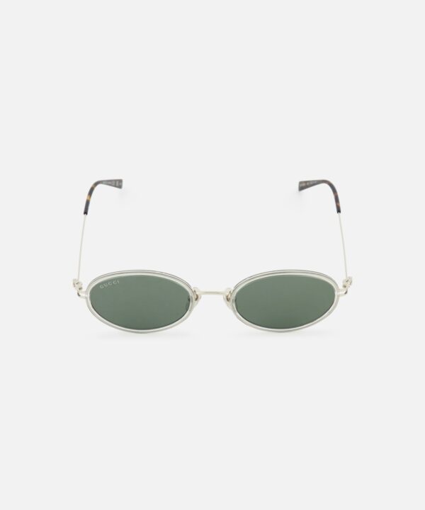 Gucci Oval Metal Sunglasses