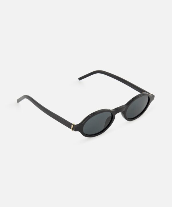 Alternative view of YSL Round Black Sunglasses