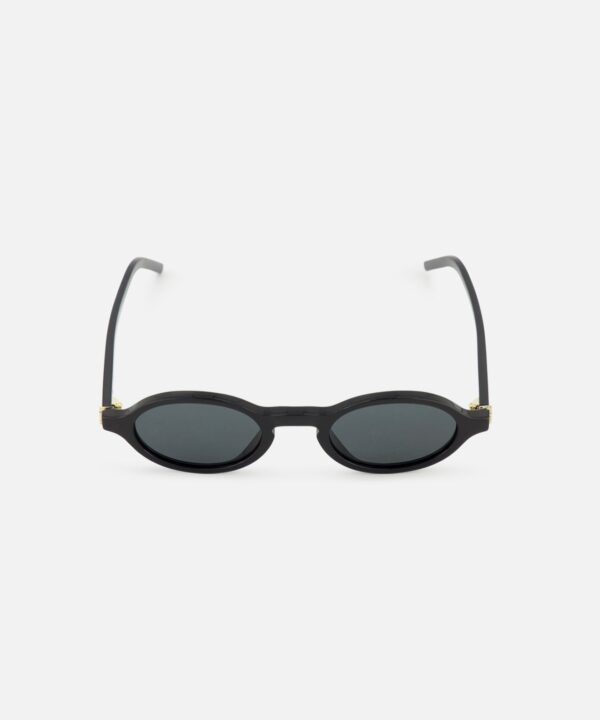 YSL Round Black Sunglasses