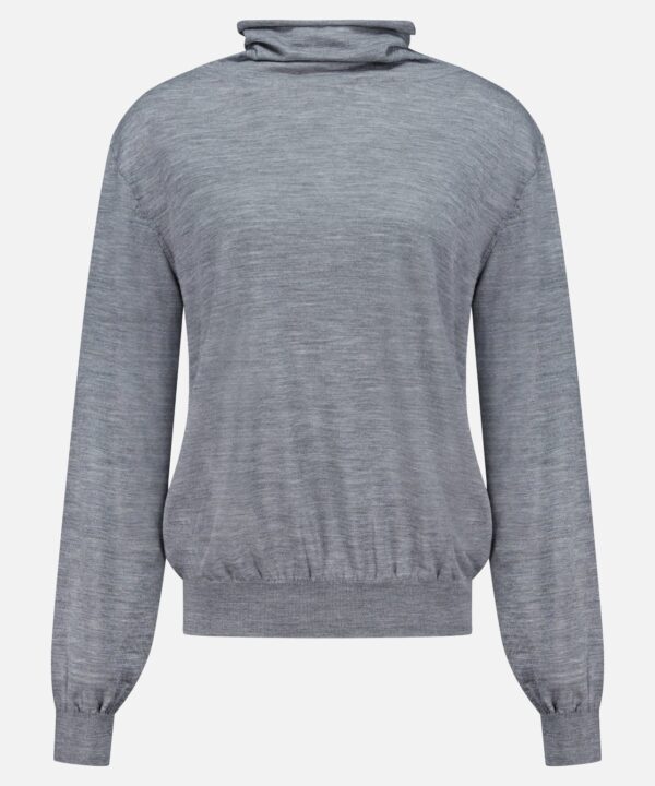 Annette Draped Collar Sweater