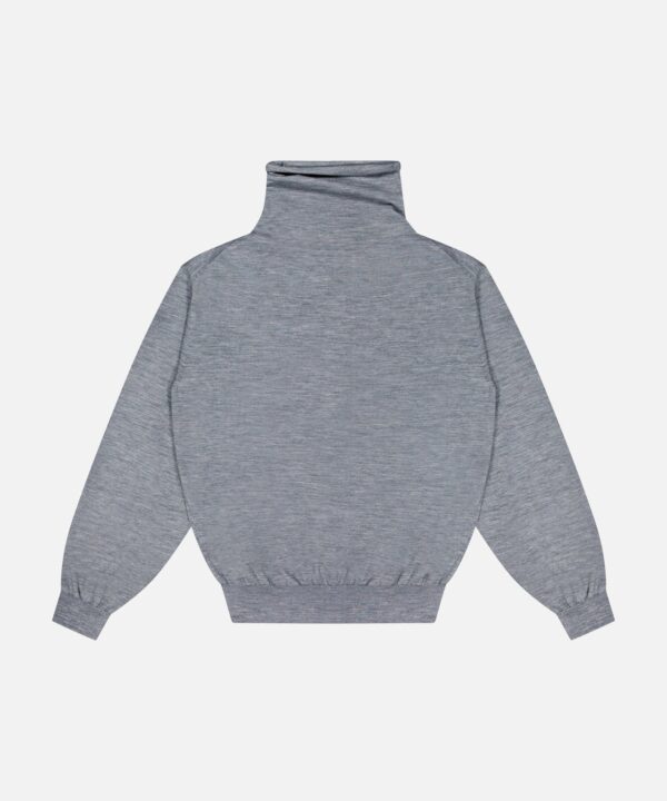 Annette Draped Collar Sweater - Image 3