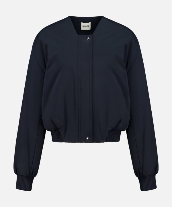 Cordan Cropped Bomber Jacket
