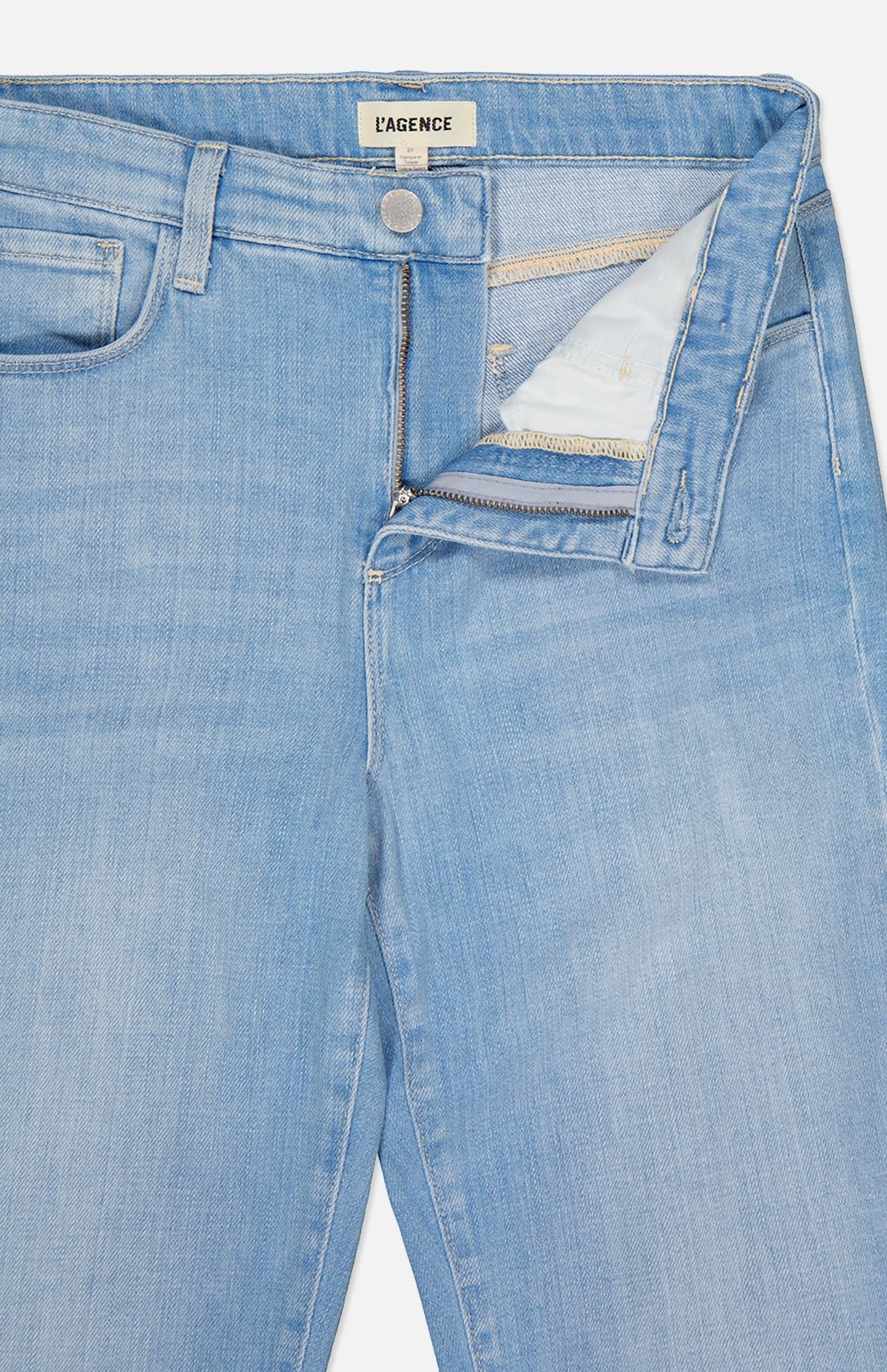 Ali High Rise Slim Flare Jean - Image 3