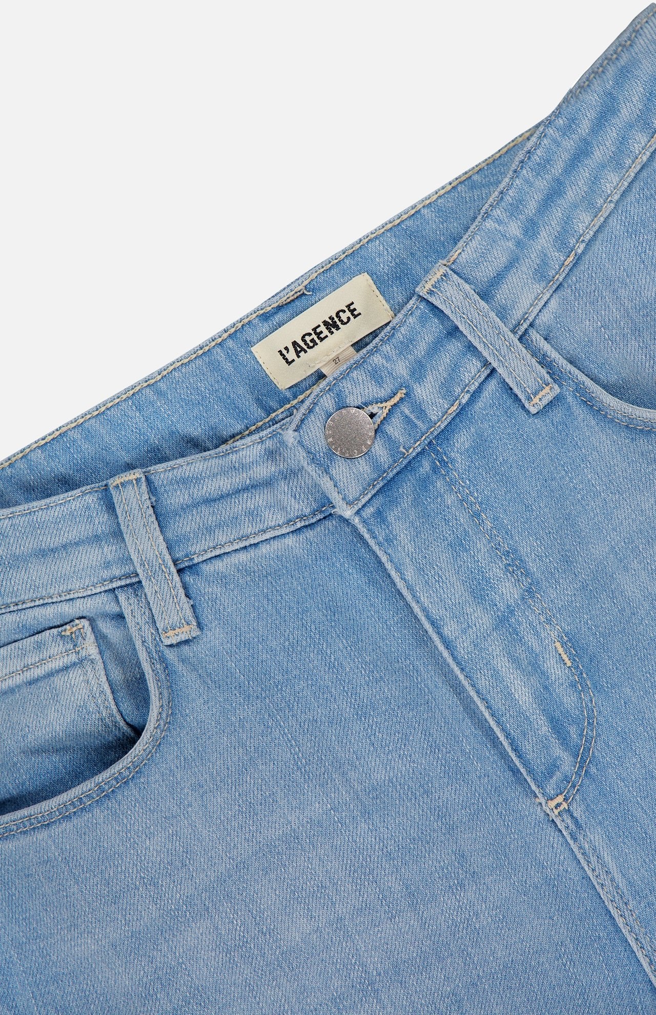 Ali High Rise Slim Flare Jean - Image 2