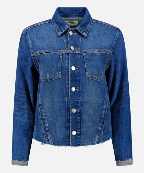 Janelle Slim Raw Jacket