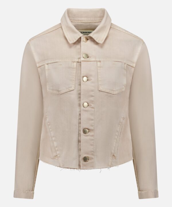 Janelle Slim Raw Jacket