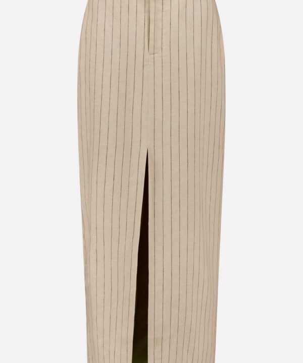Maceline Striped Maxi Skirt