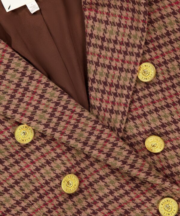 Bethany Structured Houndstooth Blazer - Image 2