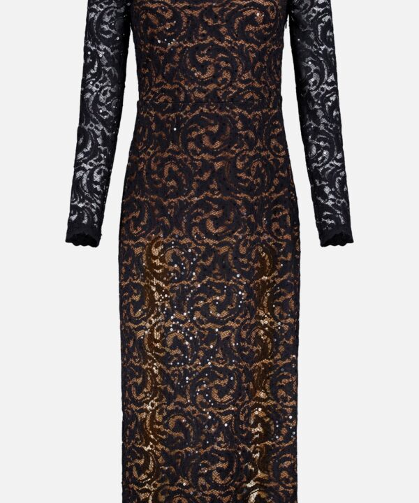 Lindsay Off Shoulder Lace Dress - Image 3