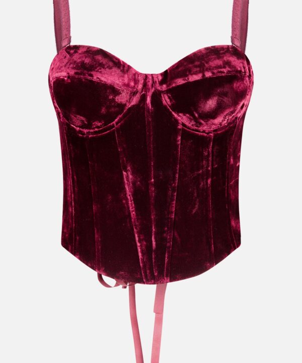 Ariana Lace Up Corset Top