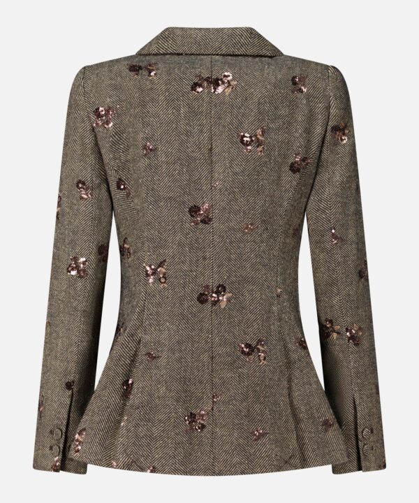 Chamberlain Sequin Flower Blazer - Image 4