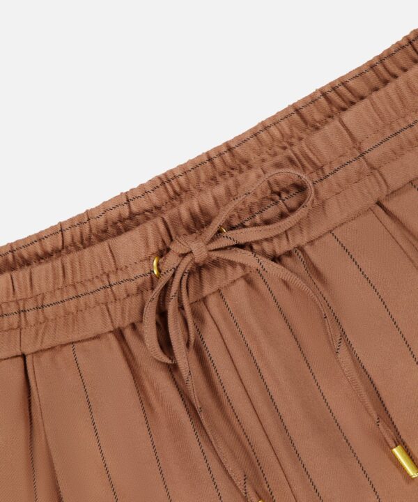 Alternative view of Connie Drawstring Pinstripe Trouser
