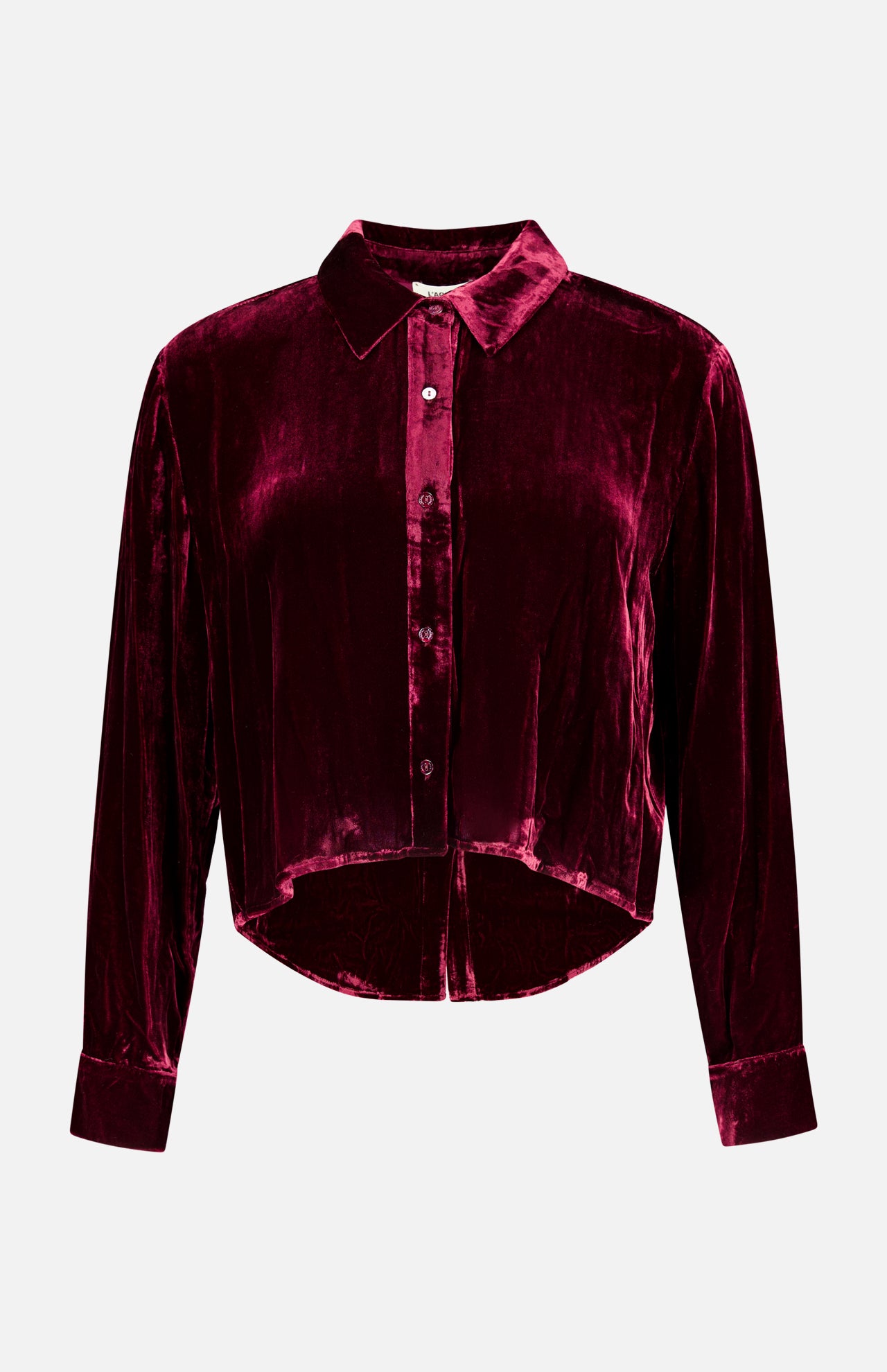 Cosette Crop Hi Low Shirt