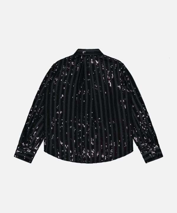 Dyana Long Sleeve Sequin Blouse - Image 3