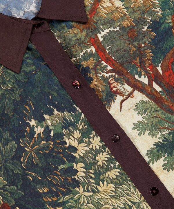 Alternative view of Eulalie Print Placement Blouse