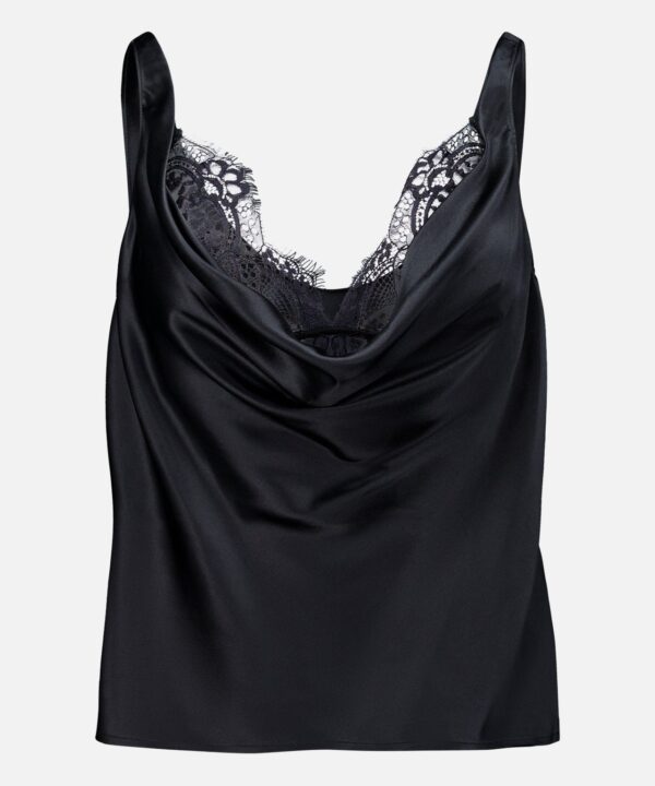 Evadne Cowl Neck Tank Top