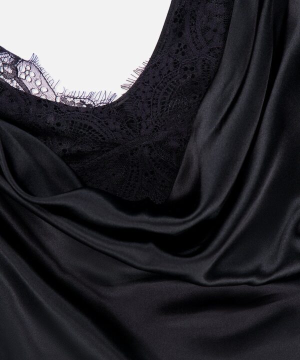Alternative view of Evadne Cowl Neck Tank Top