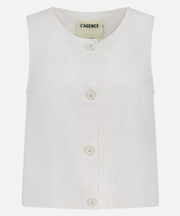 Foster Sleeveless A-Line Top