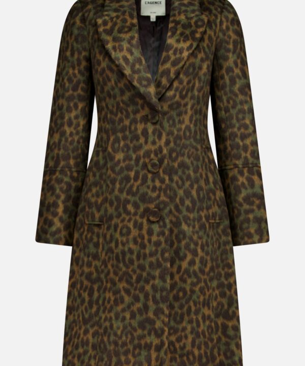 Laney Leopard Print Coat