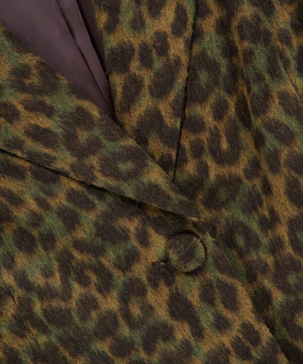 Alternative view of Laney Leopard Print Coat