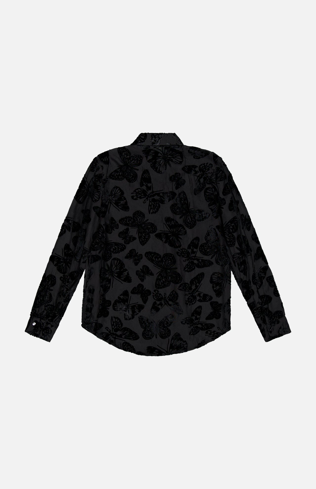 Laurent Button Up Butterfly Blouse - Image 3
