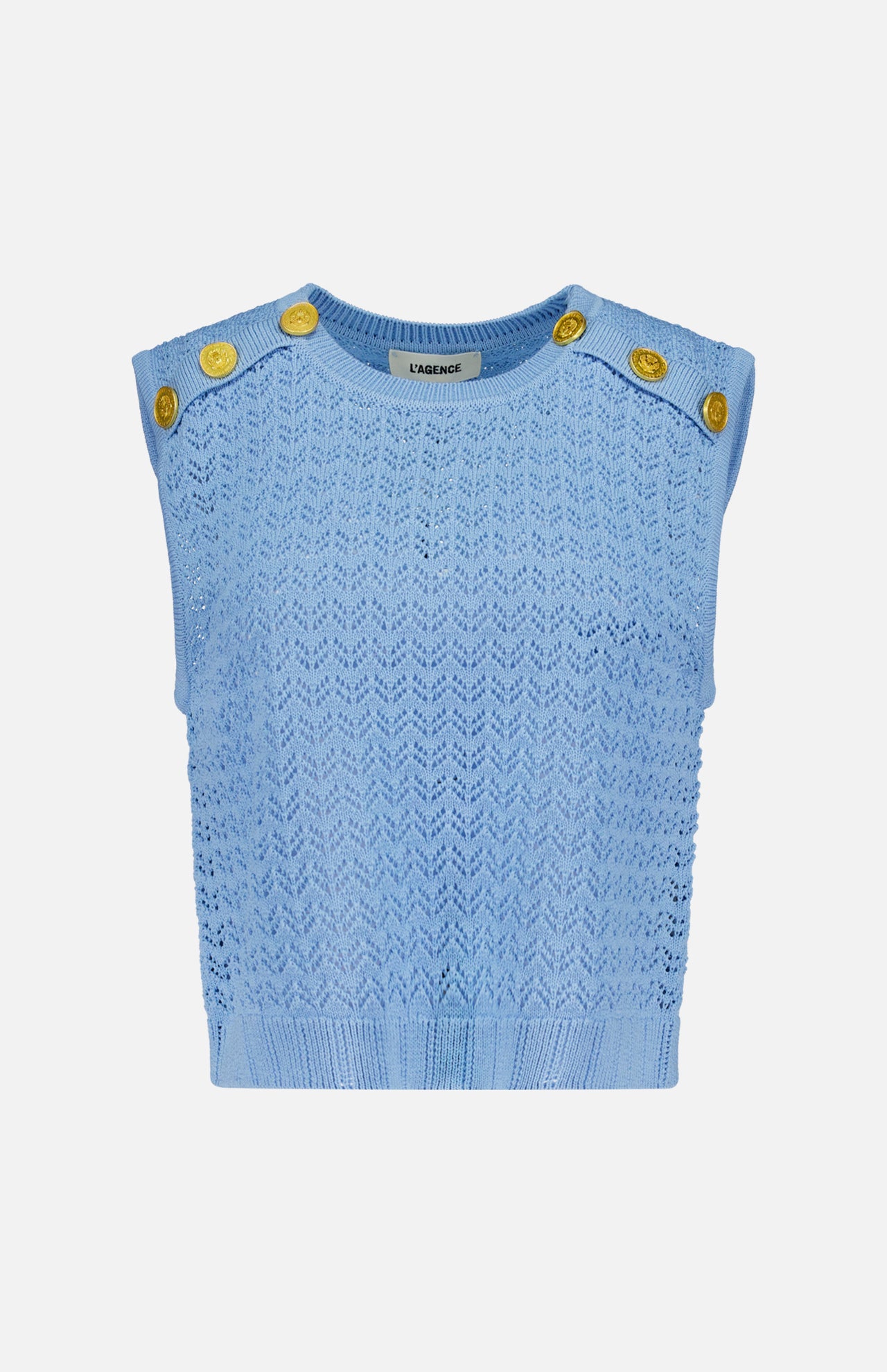 Max Pointelle Knit Top