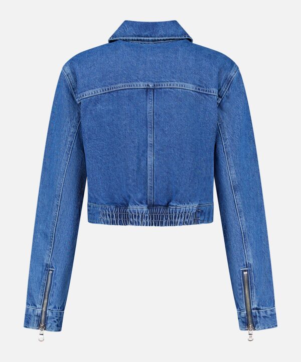 Micah Oversized Denim Jacket - Image 3