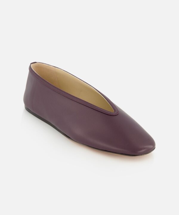 Luna Leather Slipper Flat - Image 2