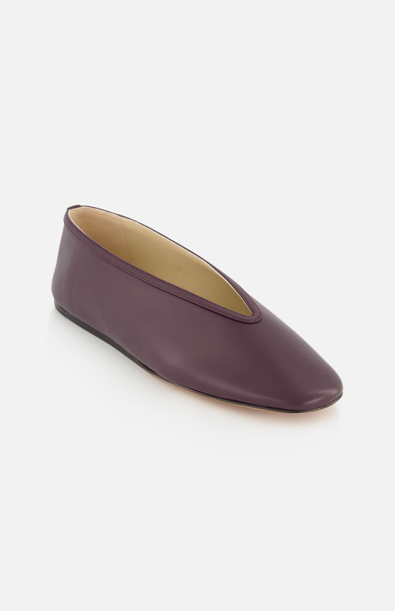 Luna Leather Slipper Flat - Image 2