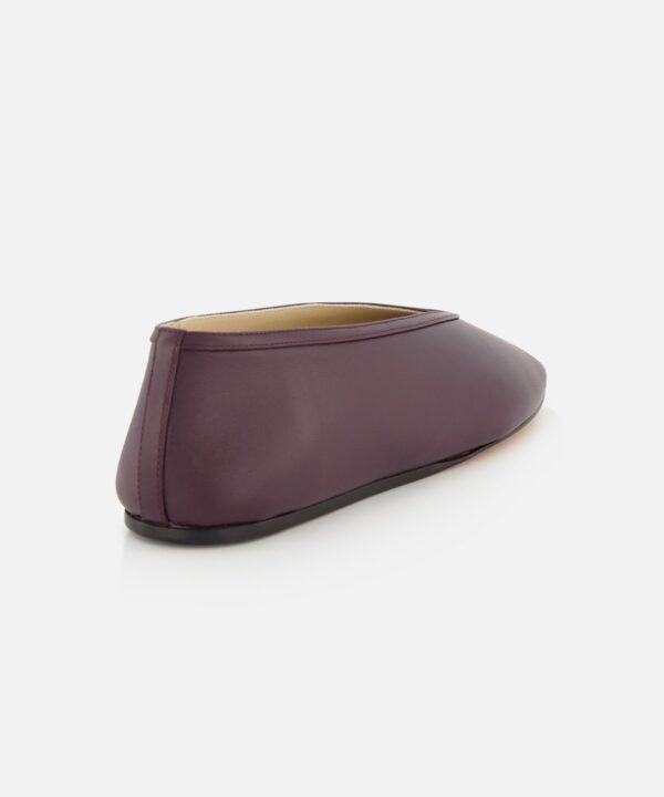 Luna Leather Slipper Flat - Image 3