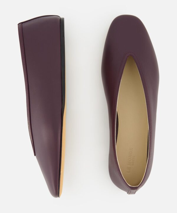 Luna Leather Slipper Flat - Image 5