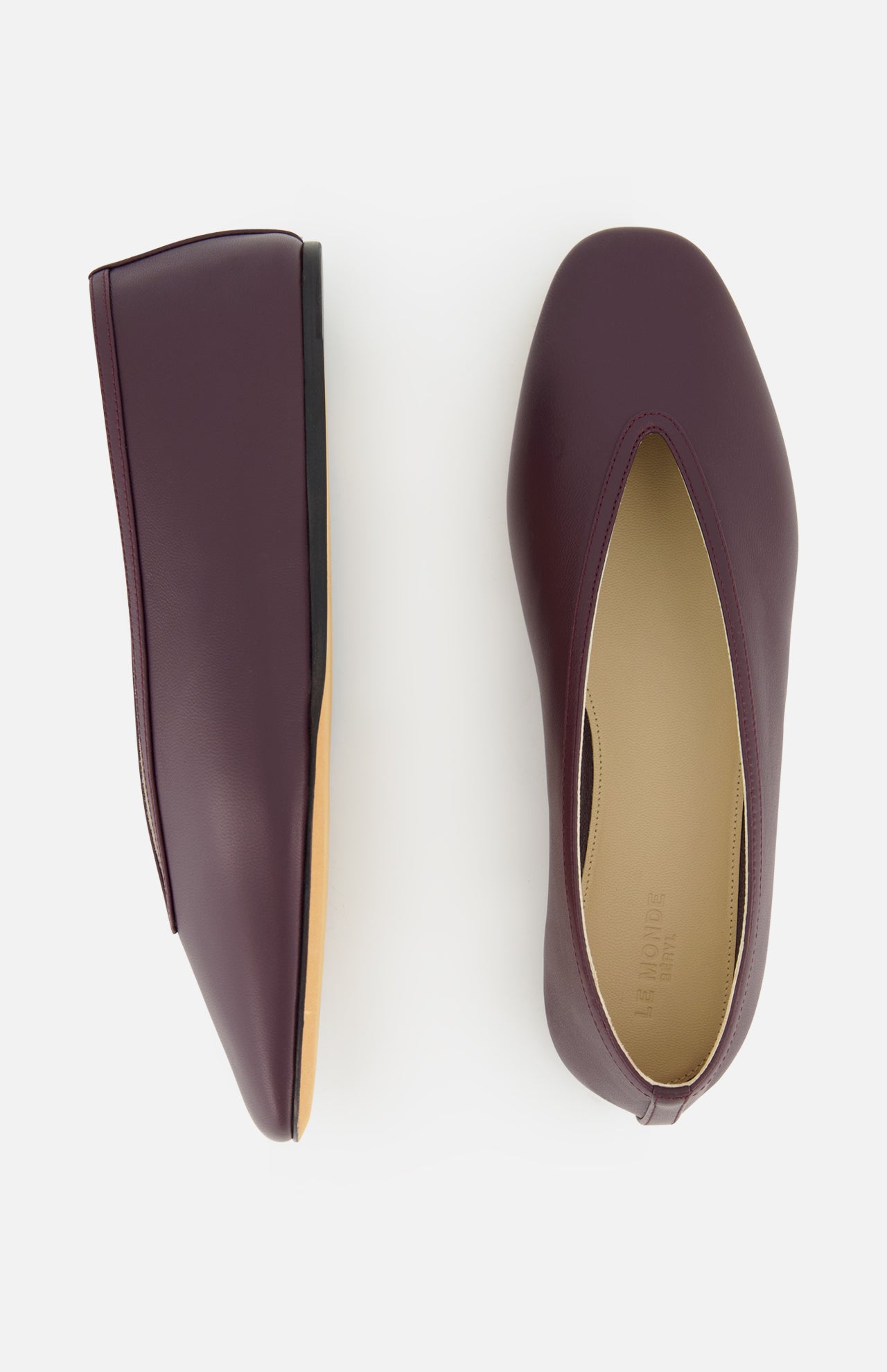 Luna Leather Slipper Flat - Image 5