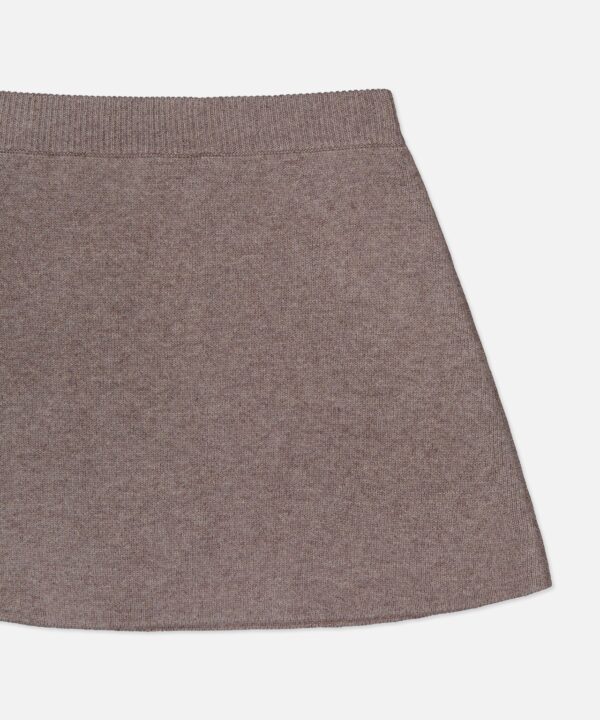 Clare Cashmere Mini Skirt - Image 4