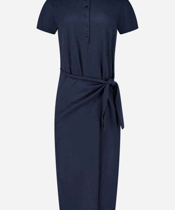 Anthea Twist-front Midi Dress