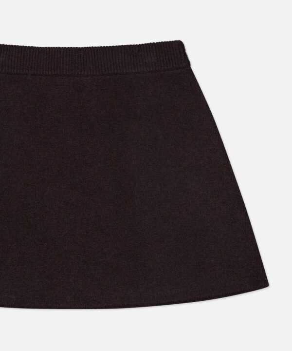 Clare Cashmere Mini Skirt - Image 4