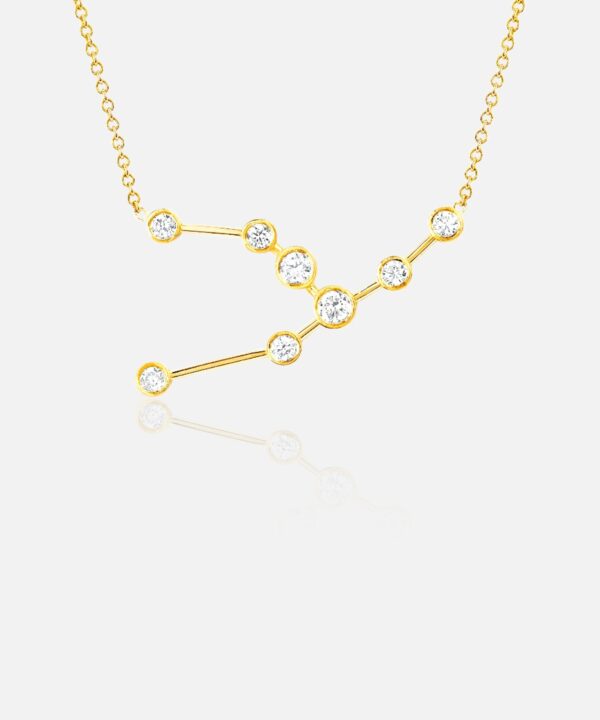 Taurus Diamond Constellation Necklace