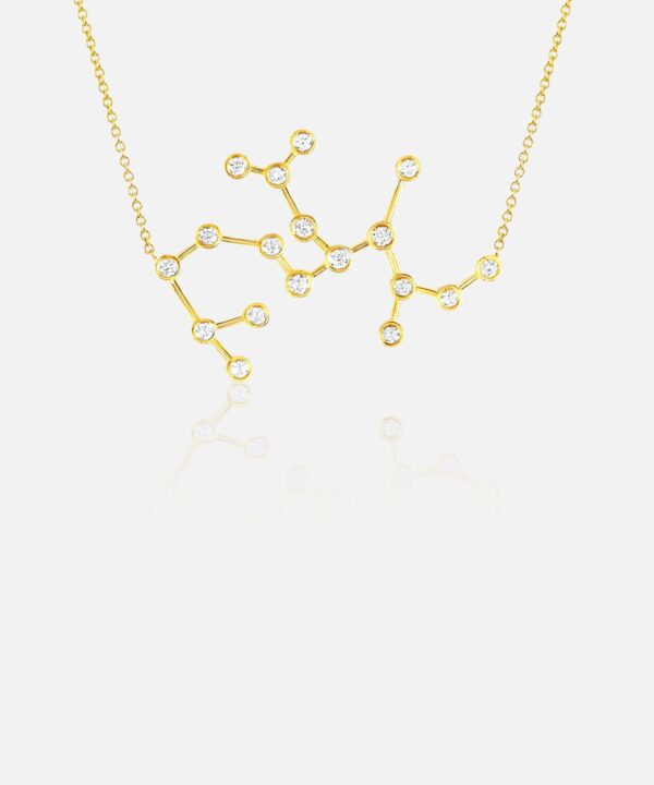 Sagittarius Diamond Constellation Necklace