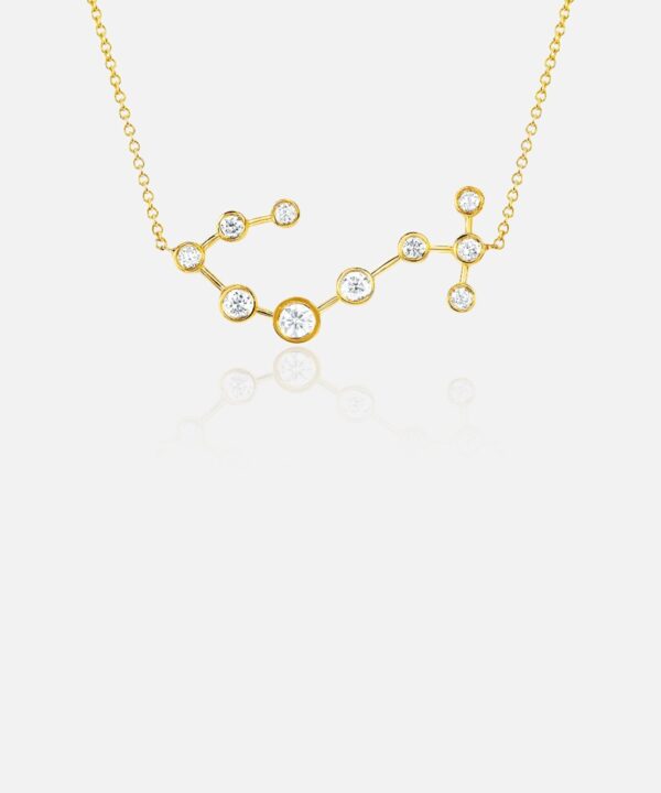 Scorpio Diamond Constellation Necklace