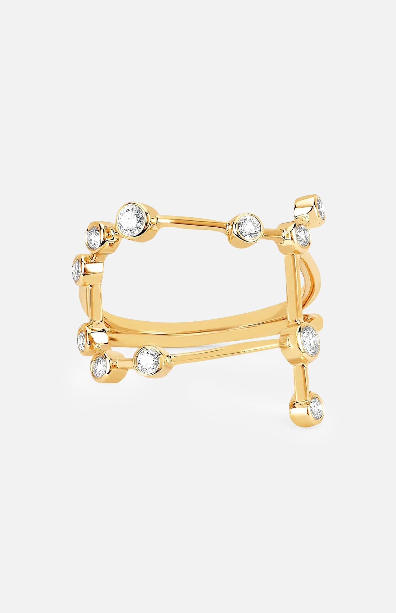 Gemini Constellation Ring