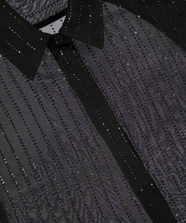 Alternative view of Lune Sheer Sparkle Stripe Blouse