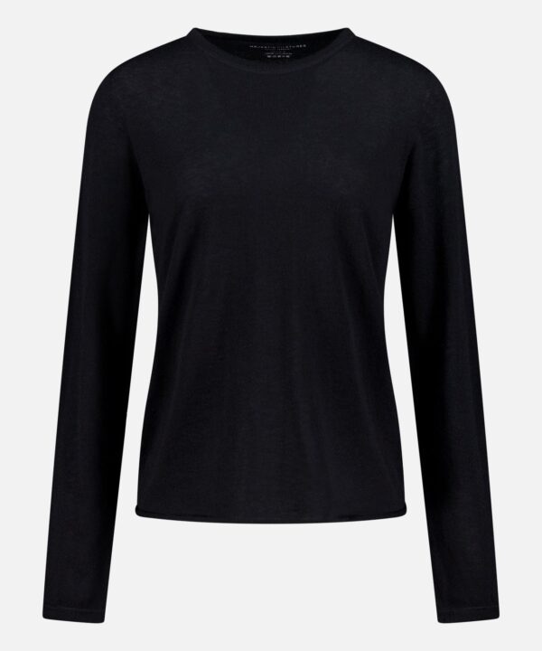 Cashmere Long Sleeve Crewneck T-Shirt
